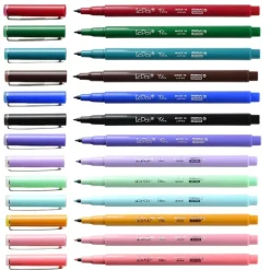 Marvy Uchida | Rotulador Pincel Le Pen Flex (16 Colores)