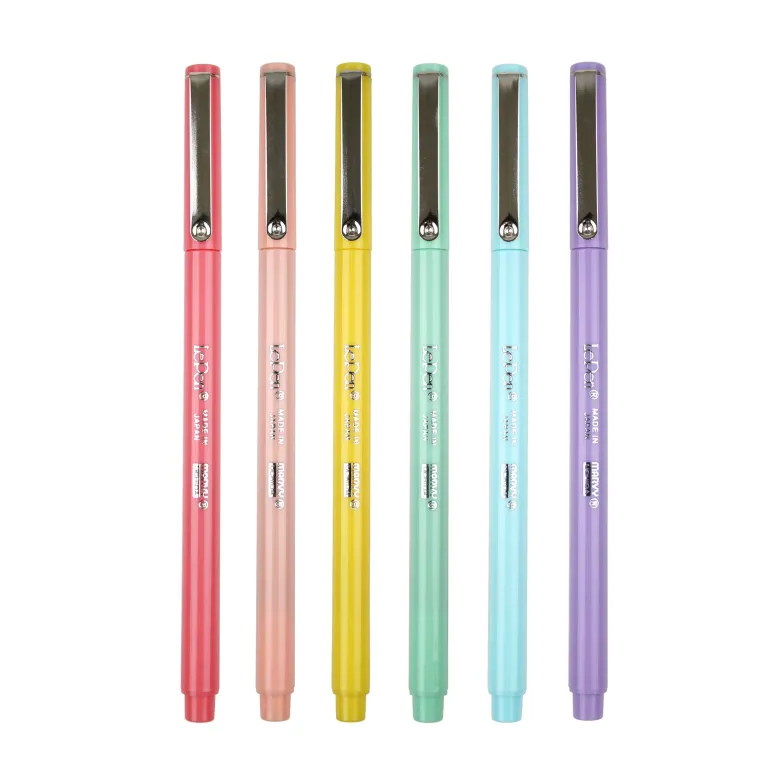 Marvy Uchida | Set de Bolígrafos Le Pen Pastel (6pc)
