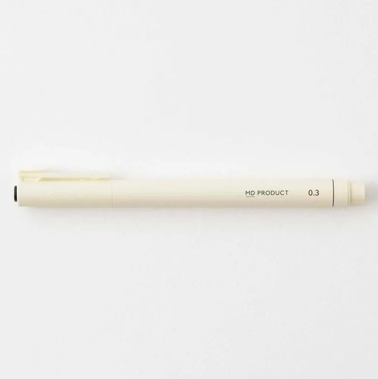 Midori | Bolígrafo Calibrado MD Drawing Pen 0.3mm Black