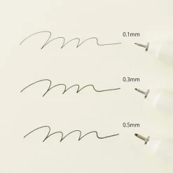 Midori | Bolígrafo Calibrado MD Drawing Pen 0.1mm Black