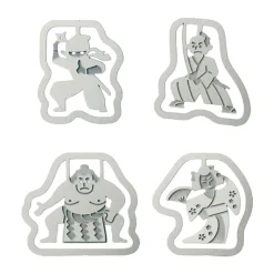 Midori | Clips Metálicos Etching Personajes Japoneses