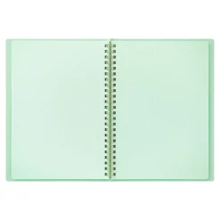 Midori | Cuaderno Anillas Color A5 Puntos Green