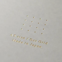 Midori | Cuaderno Anillas Color A5 Puntos Gray