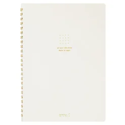 Midori | Cuaderno Anillas Color A5 Puntos White
