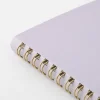 Midori | Cuaderno Anillas Color A5 Puntos Purple