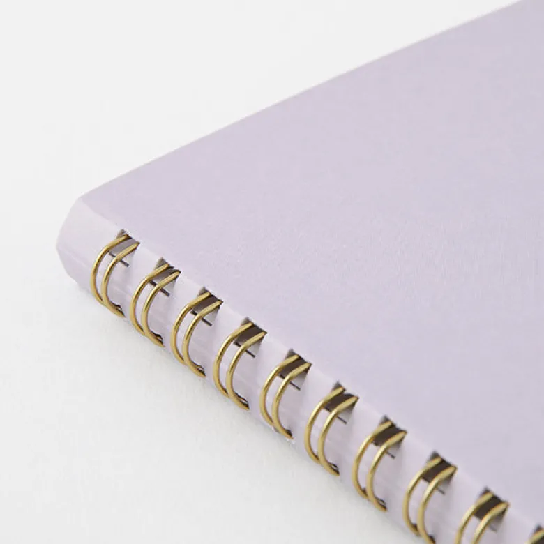 Midori | Cuaderno Anillas Color A5 Puntos Purple