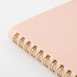 Midori | Cuaderno Anillas Color A5 Puntos Pink