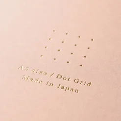 Midori | Cuaderno Anillas Color A5 Puntos Pink