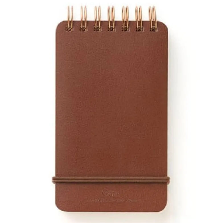 Midori | Cuaderno de Anillas WM Grain Memo Marrón