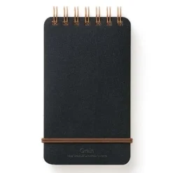 Midori | Cuaderno de Anillas WM Grain Memo Negro