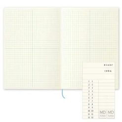 Midori | Cuaderno MD Midori Journal A5 Cuadros con Bloques