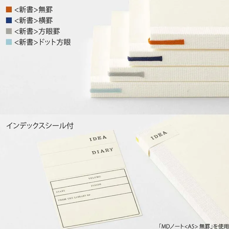 Midori | Cuaderno MD Midori Journal B6 Slim Puntos