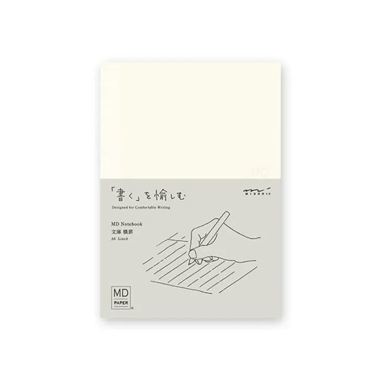 Midori | Cuaderno MD Midori Notebook A6 Rayas
