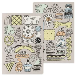 Midori | Cuaderno Yuru Log B6 Sweets & Animals