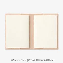Midori | Funda de Cuero para Cuadernos MD Midori A7