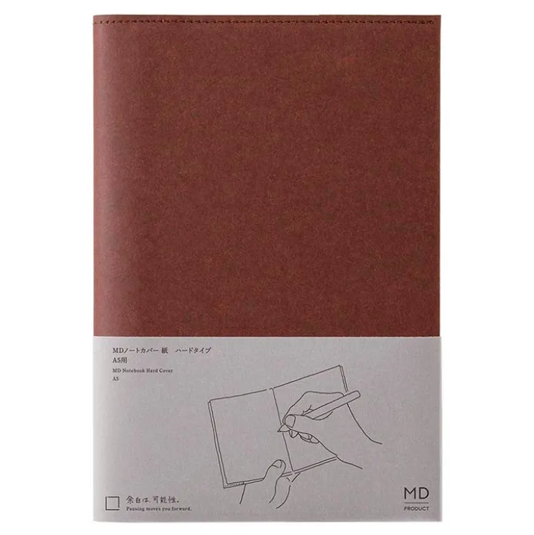 Midori | Funda de Papel Tapa Dura para Cuadernos MD Midori A5