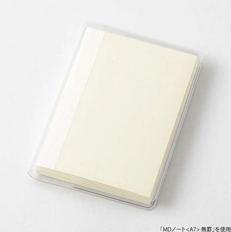 Midori | Funda de Plástico Transparente para Cuadernos MD Midori A7