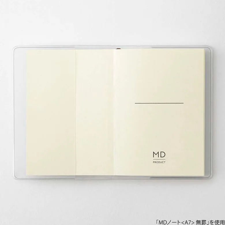 Midori | Funda de Plástico Transparente para Cuadernos MD Midori A7