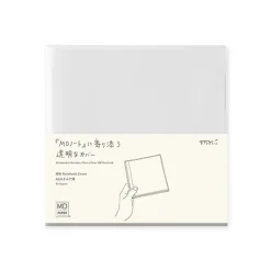 Midori | Funda de Plástico Transparente para Cuadernos MD Midori Square