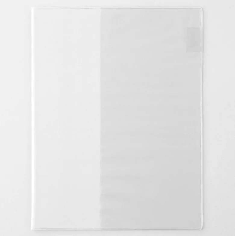 Midori | Funda de Plástico Transparente para Cuadernos MD Midori A4