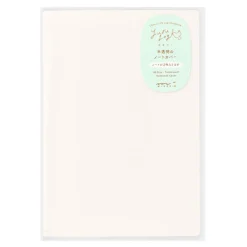 Midori | Funda de Plástico Transparente para Cuadernos Yuru Log B6