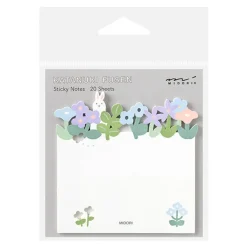 Midori | Notas Adhesivas Die Cutting Flower Garden