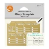 Midori | Plantilla Diary Template Weekly Block