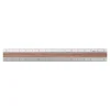 Midori | Regla de Aluminio y Madera 15cm Dark Brown