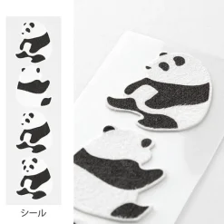 Midori | Set de Cartas Con Pegatinas Panda