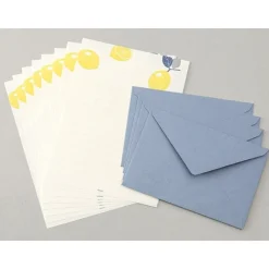Midori | Set de Cartas Letterpress Lemon