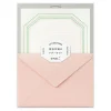 Midori | Set de Cartas Letterpress Pink