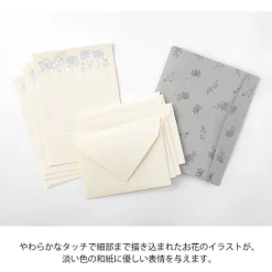Midori | Set de Cartas Original Floral White