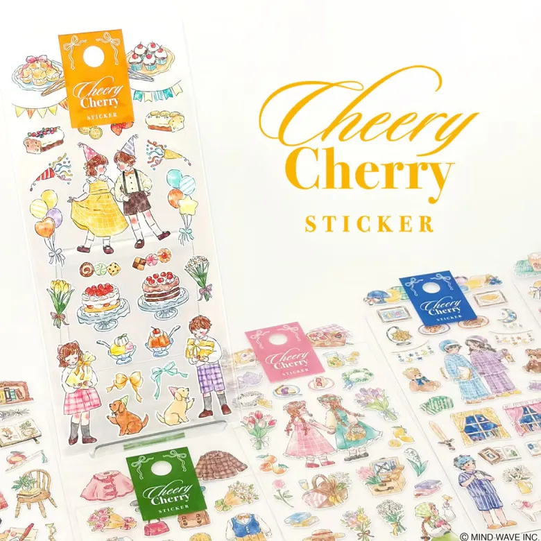 Mind Wave | Pegatinas Cheery Cherry Good Night