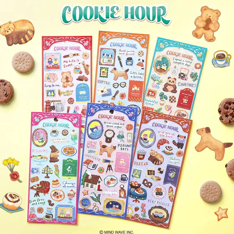 Mind Wave | Pegatinas Cookie Hour Panda Cookie