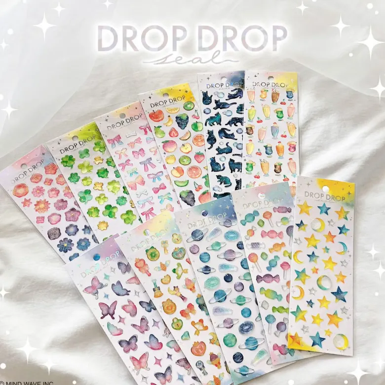 Mind Wave | Pegatinas Drop Drop Cat