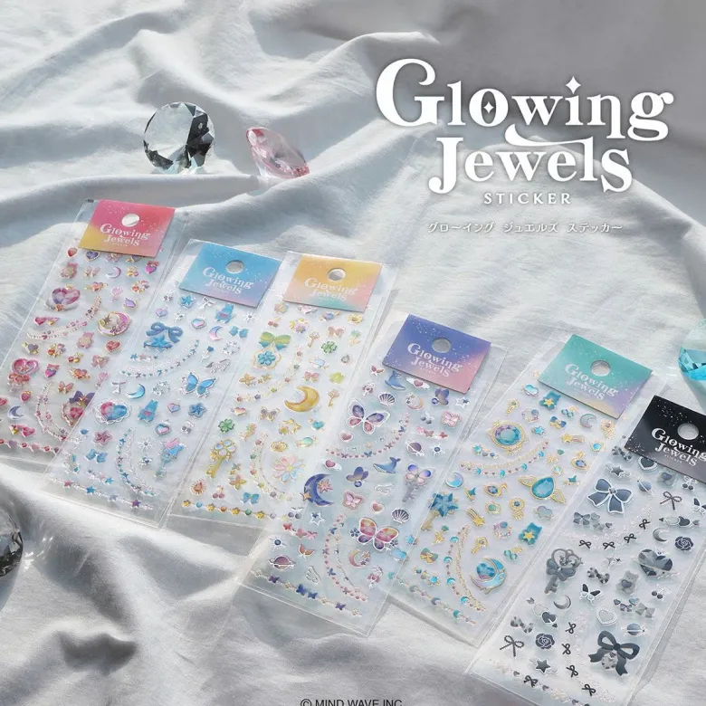 Mind Wave | Pegatinas Glowing Jewels Mirage