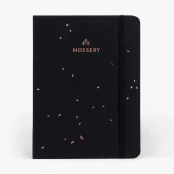 Mossery | Cuaderno Threadbound A5 Black Speckle (Puntos)