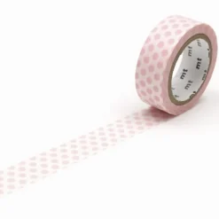 MT Masking Tape | Dot Strawberry Milk Washi Tape