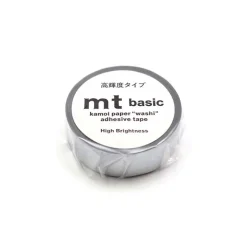 MT Masking Tape | High Brightness Silver Washi Tape