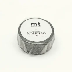 MT Masking Tape | Morris & Co. Pure Honeysuckle Tullip Black Ink Washi Tape