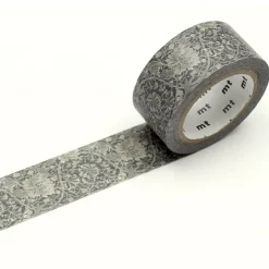 MT Masking Tape | Morris & Co. Pure Honeysuckle Tullip Black Ink Washi Tape
