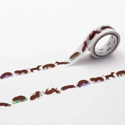 MT Masking Tape | MT x Léa Maupetit Sausage Dog Washi Tape
