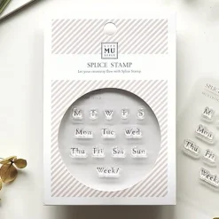 MU LifeStyle | Sellos de Silicona Weekly Short