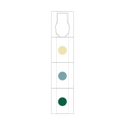 MU LifeStyle | Set de Tinta para Sellos Ink Pen 11 Reed Lakeside Hue