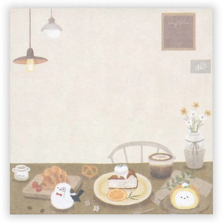 NB CO | Notas Adhesivas Multi Mattari Animals Cafe Shimanenaga