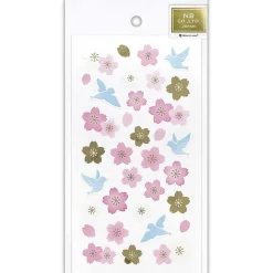 NB CO | Pegatinas Blue Bird and Cherry Blossom