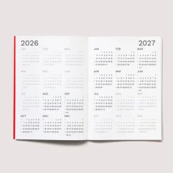Octagon | Agenda Small Monthly Planner A5 2026-2027 (Mensual)