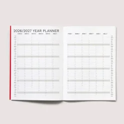 Octagon | Agenda Small Monthly Planner A5 2026-2027 (Mensual)