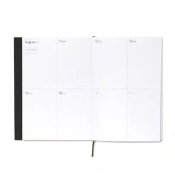 Octagon | Agenda Weekly Planner A5 Black 2026-2027 (Semanal)