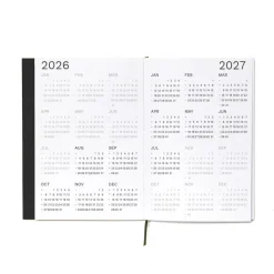 Octagon | Agenda Weekly Planner A5 Black 2026-2027 (Semanal)